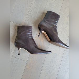 Jimmy Choo back zip booties Size 39
